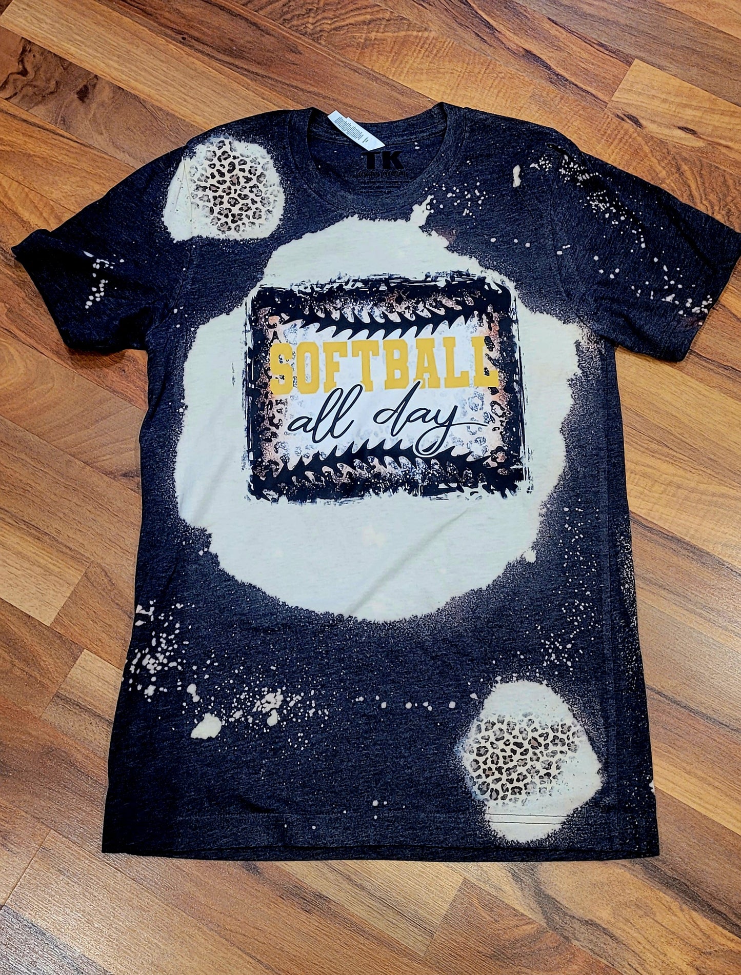 Leopard Softball/Baseball Tee