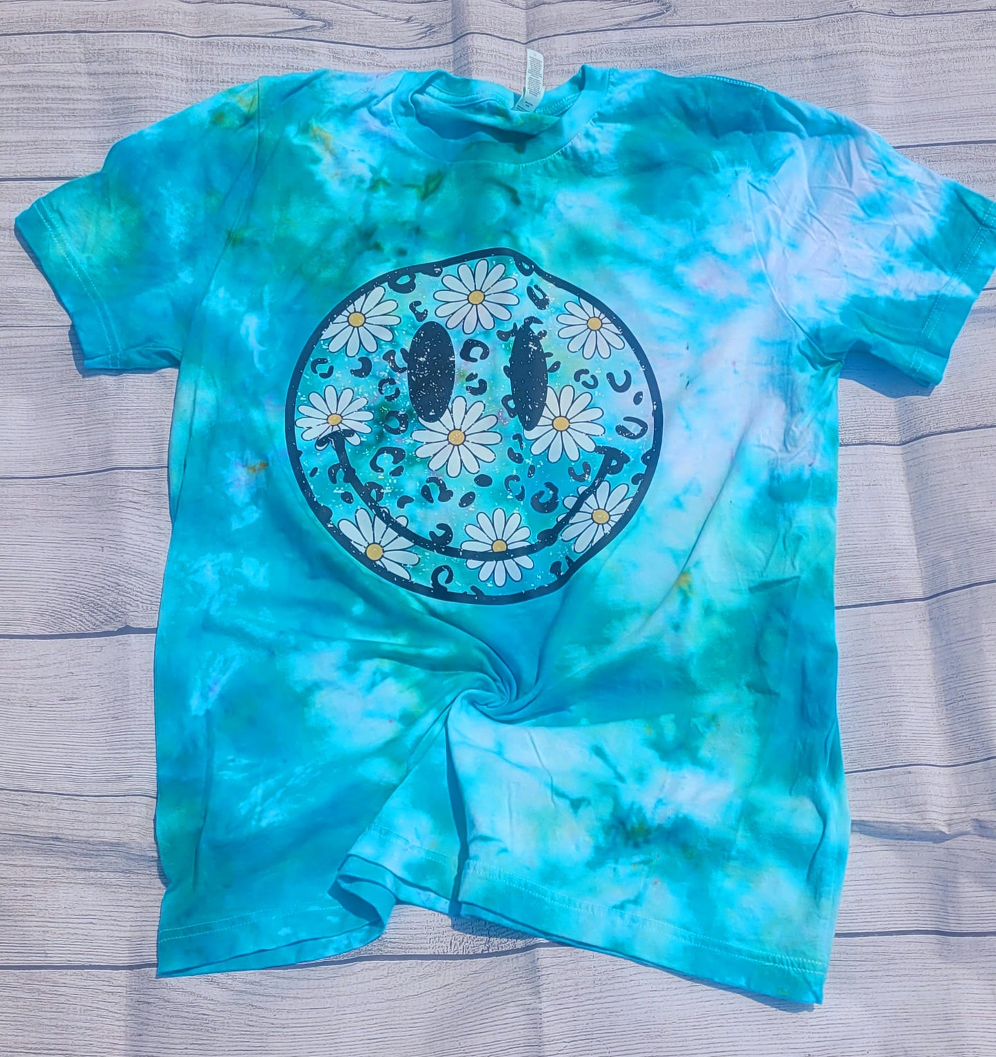 Peacock Daisy Smily Ice Dye