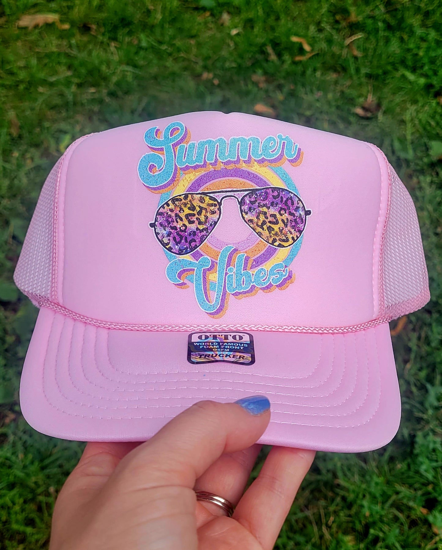Summer Vibes Foam Trucker Hat