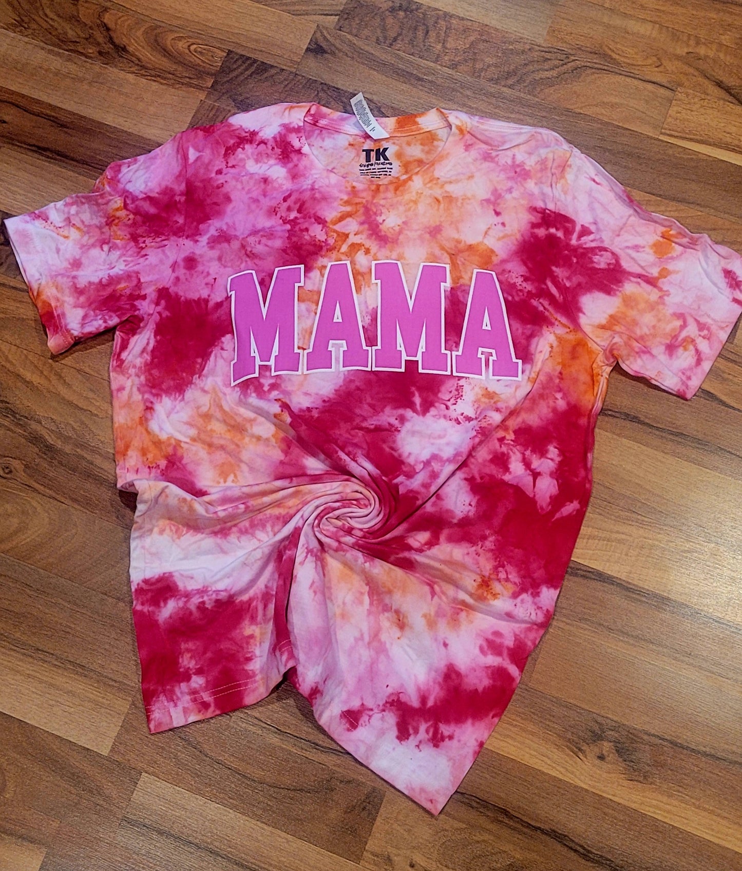 Mama Puff Pink Punch Ice Dye
