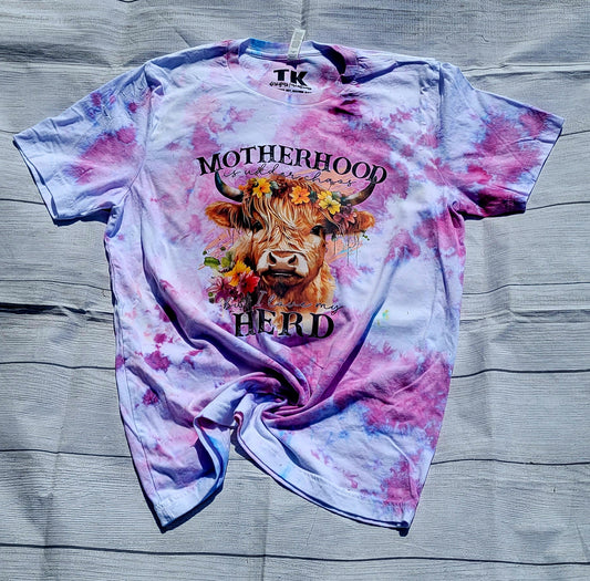 Motherhood is Udder Chaos Ice Dye