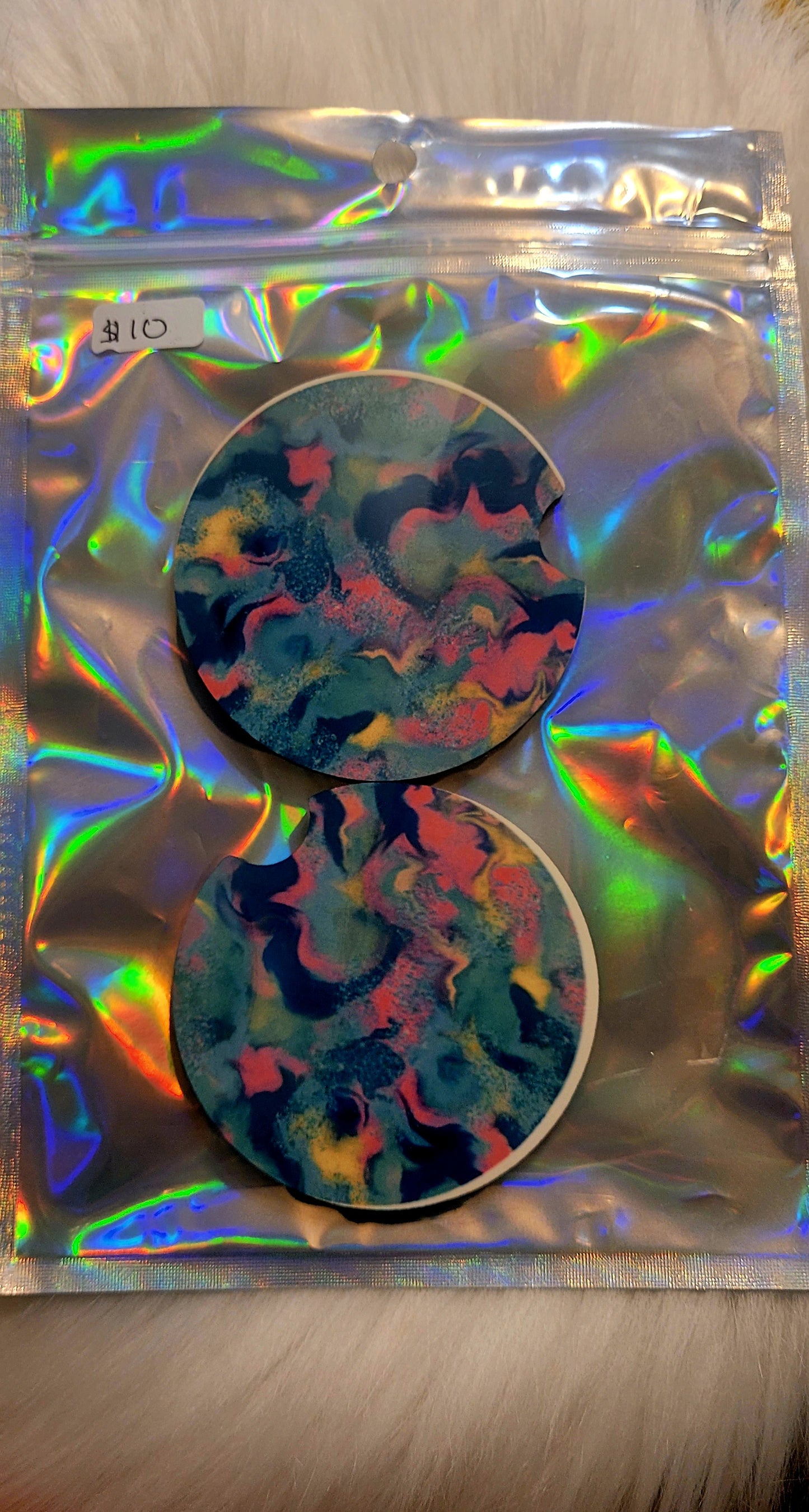 Watercolor Car Coasters