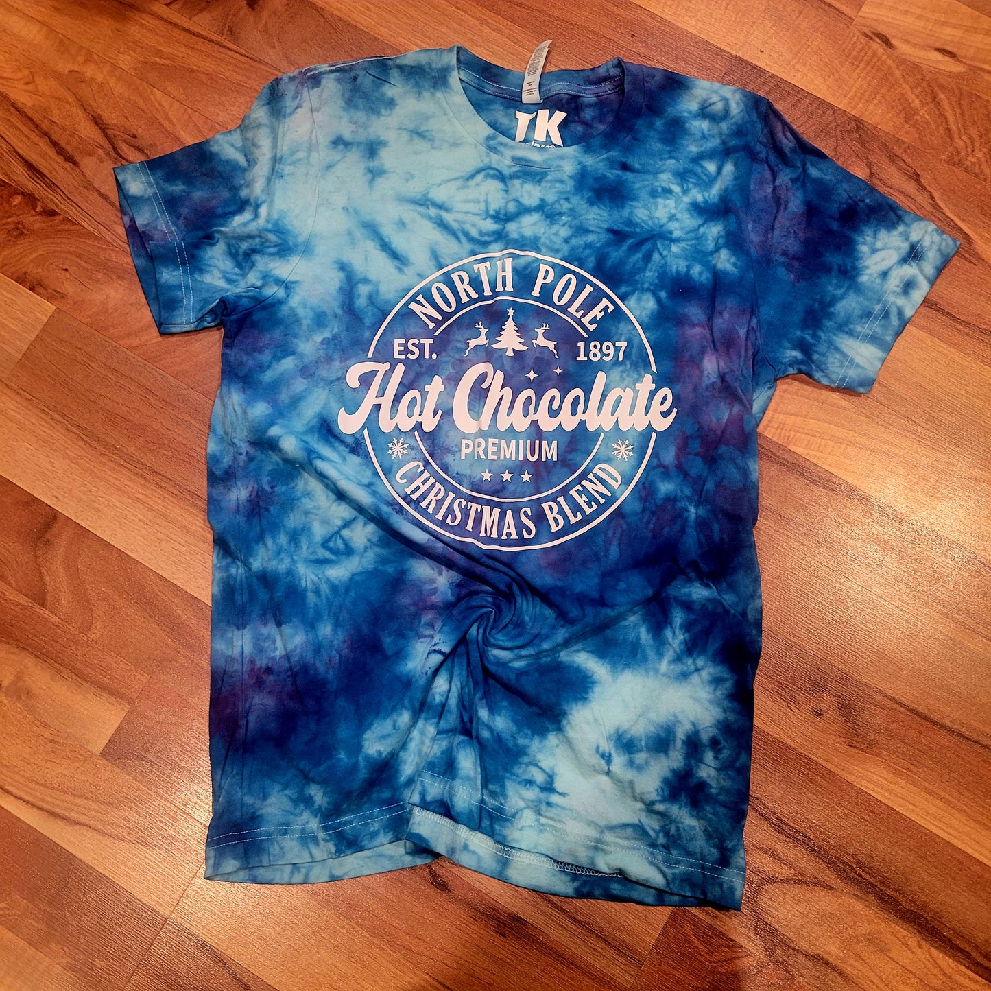 Hot Chocolate Saphire Ice Dye