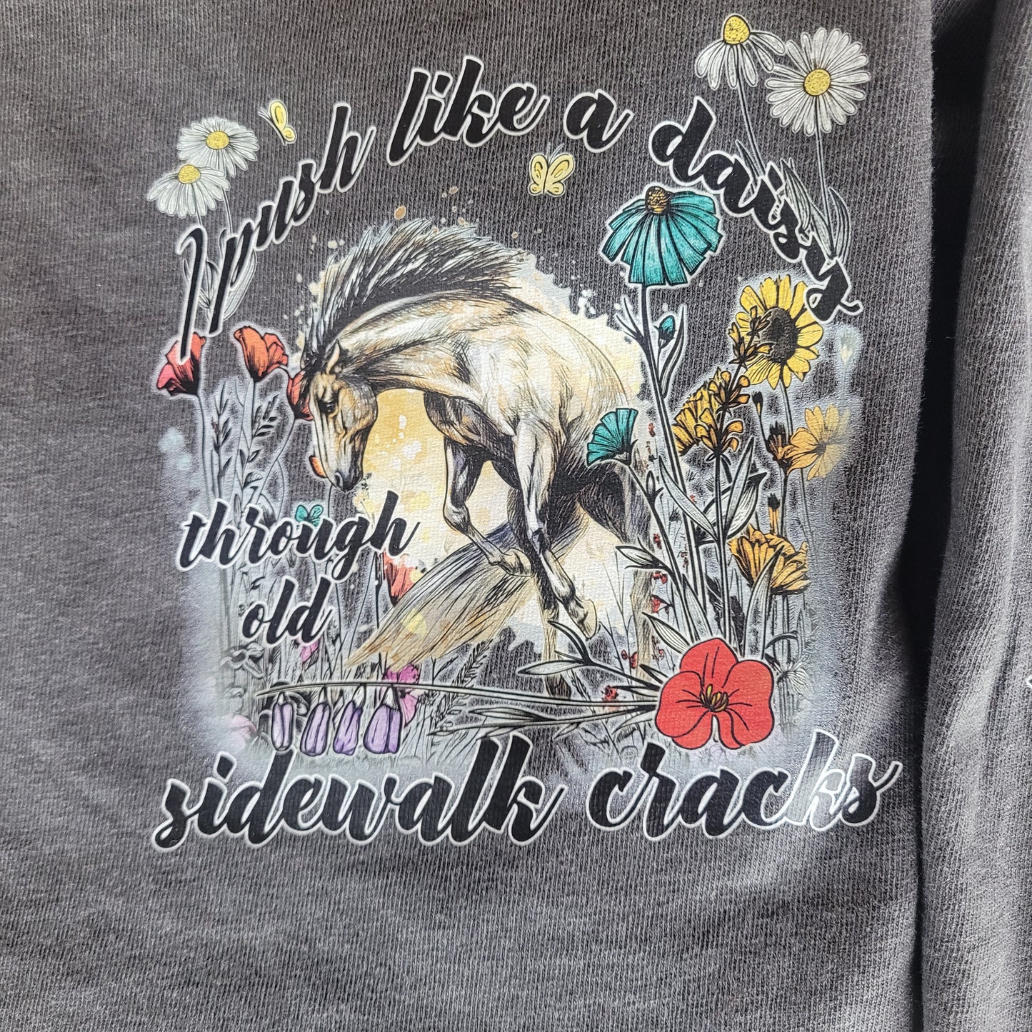 Wild Flowers Wild Horses