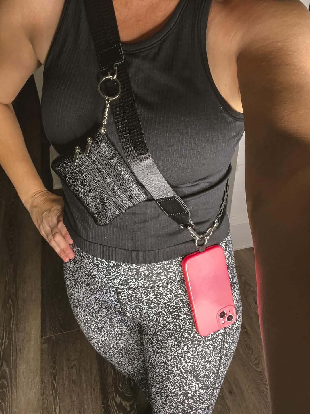 Hands-free Pouch and Phone Crossbody