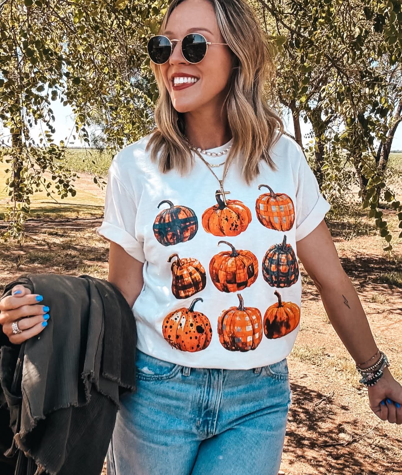 Nine Pumpkins Tee