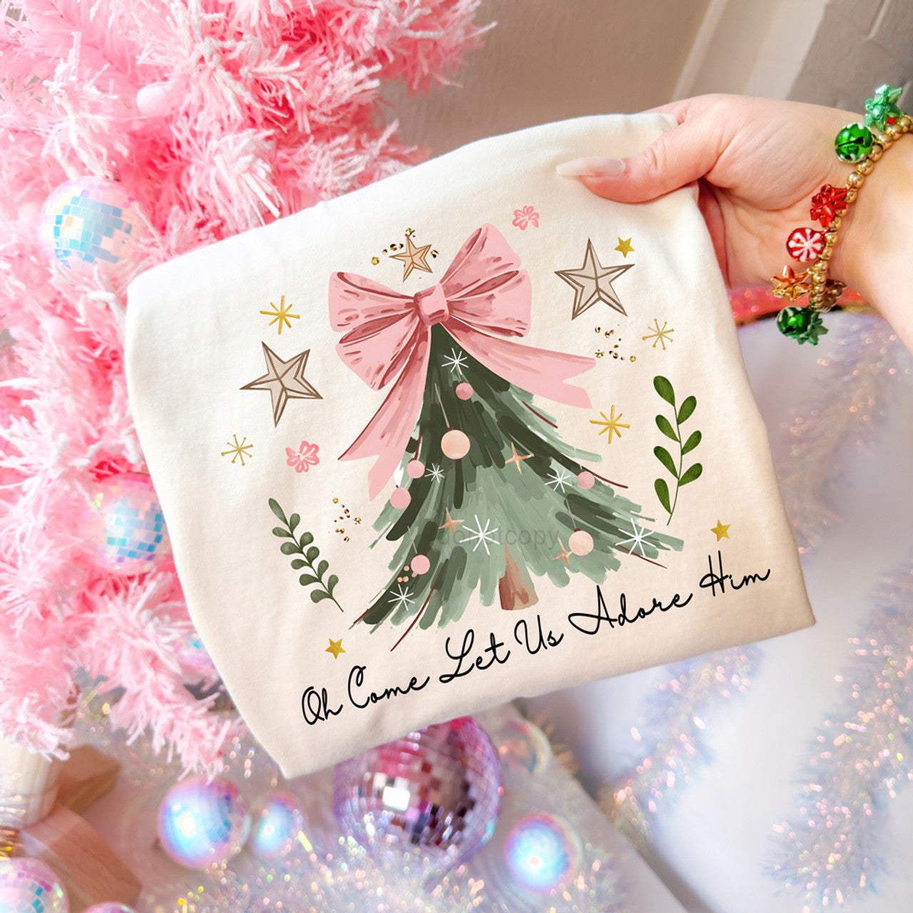 Oh Come Let Us Adore Him Tree