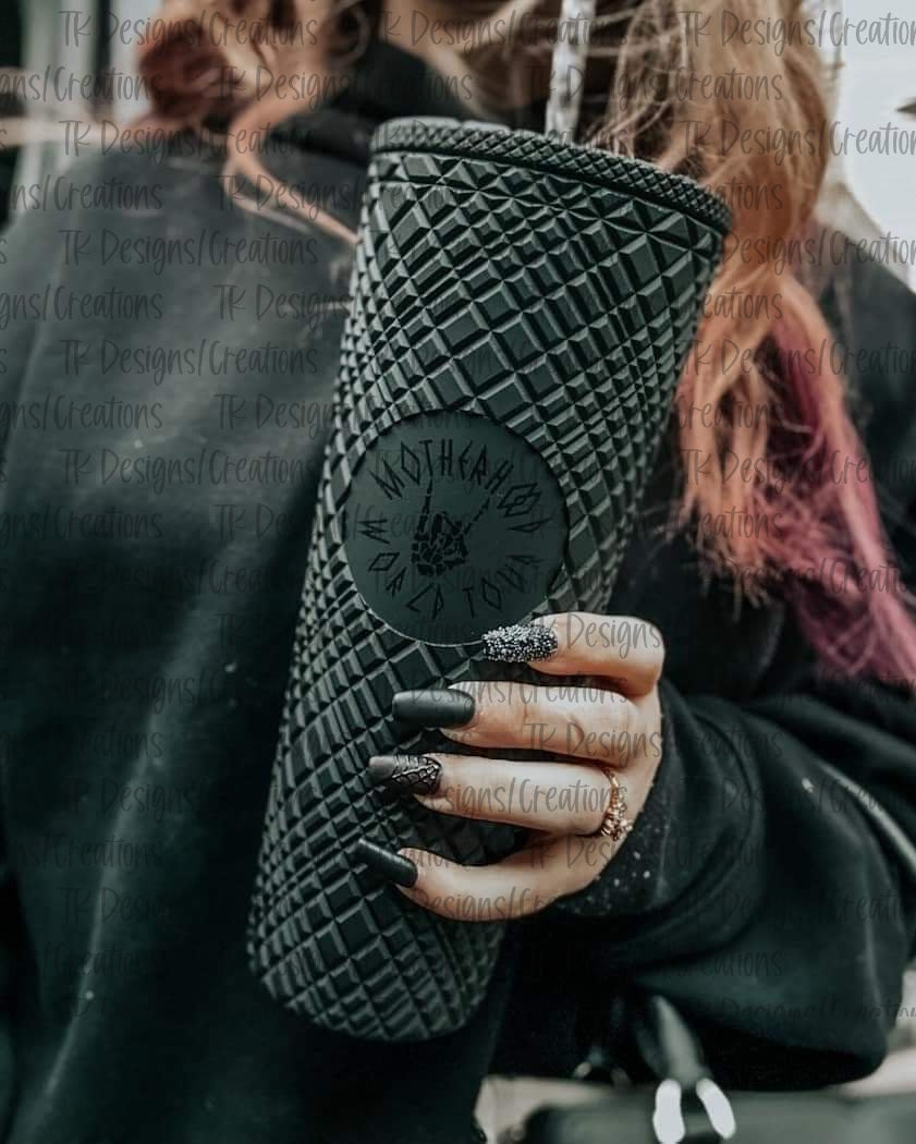 Motherhood World Tour Tumbler Matte Black