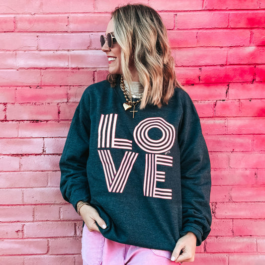 Retro Love Crewneck