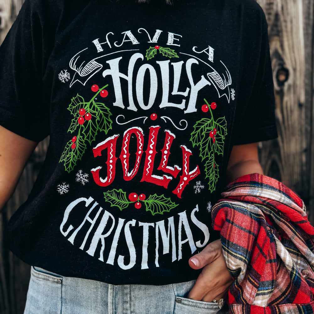 Holly Jolly Christmas Tee