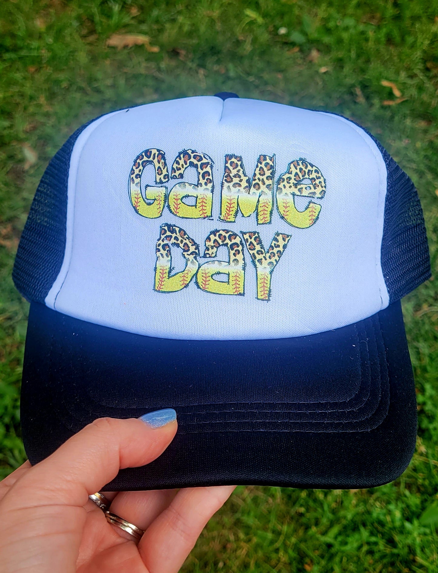 Softball Game Day Foam Trucker Hat