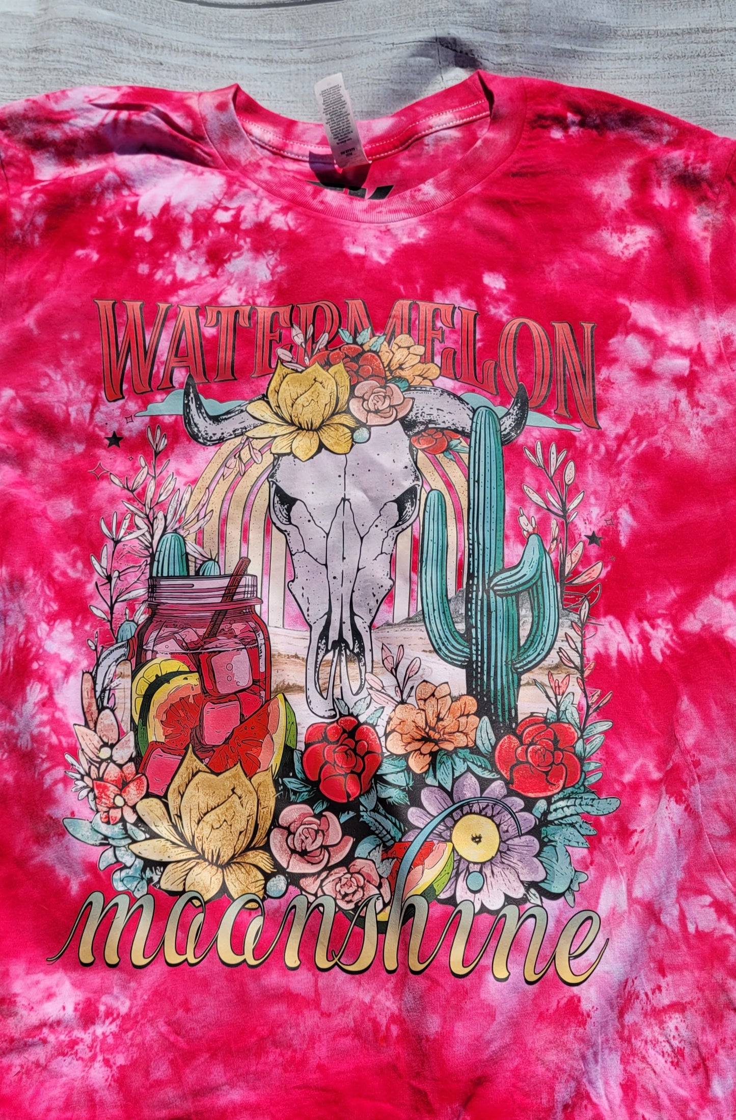 Watermelon Moonshine Ice Dye