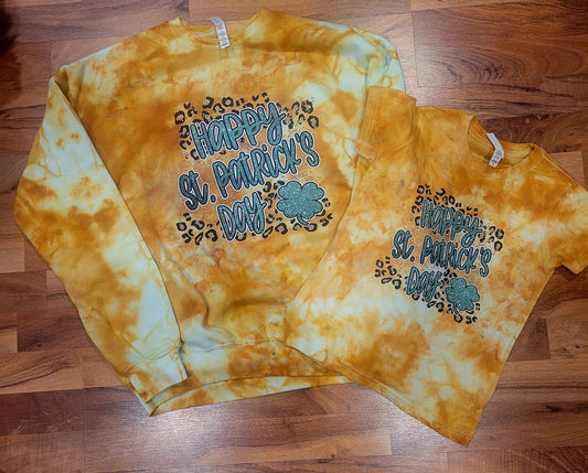 St. PATRICK'S DAY Marigold Ice Dye