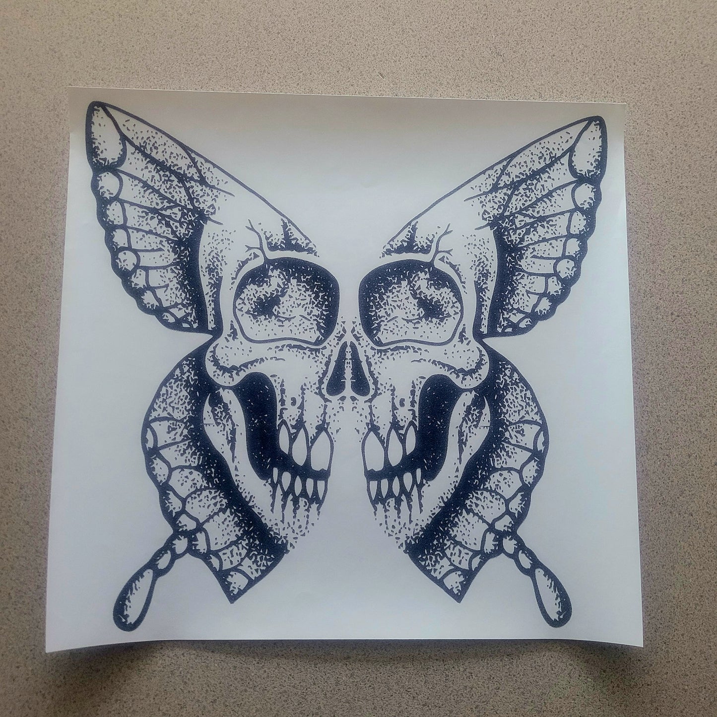 Skull Butterfly