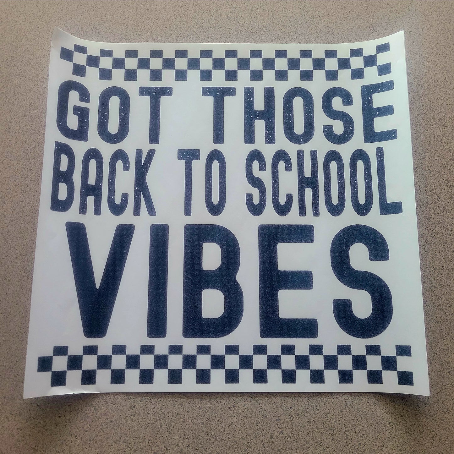 Back to School Vibes