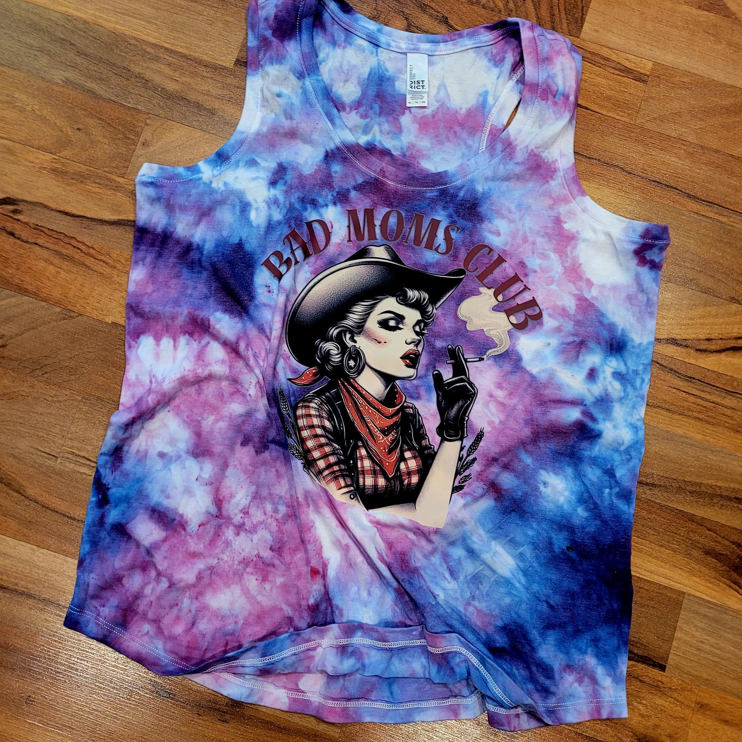 Bad Mom's Club Lavender Ice Dye