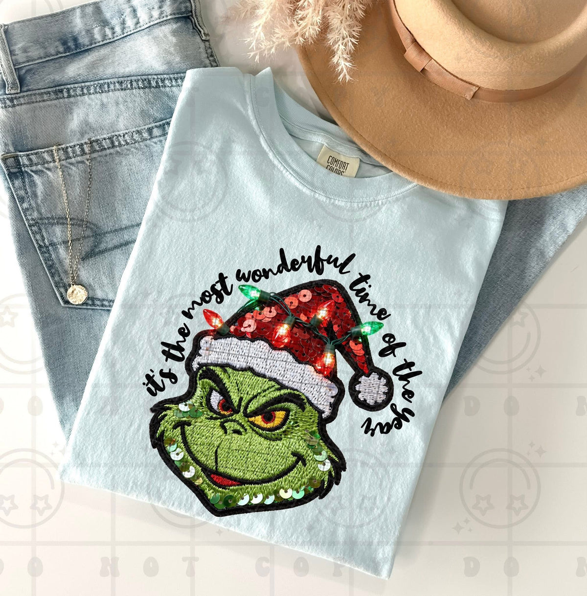 Grinch Faux Patch