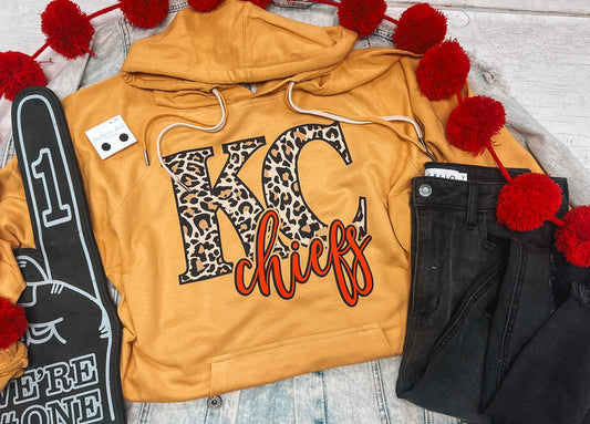 KC Leopard Hoodie