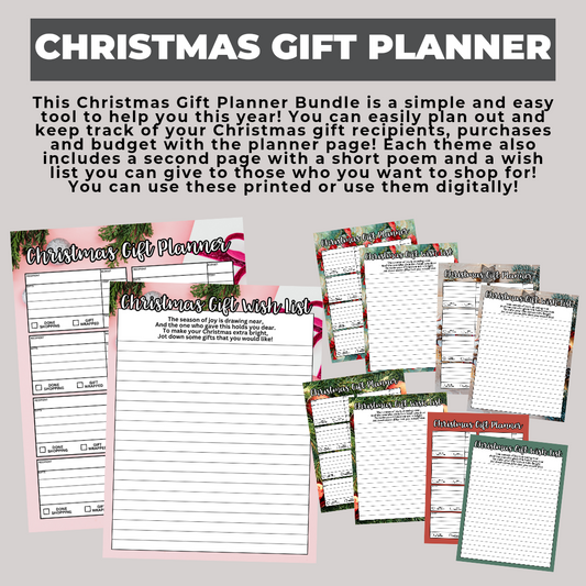 Christmas Gift Planner