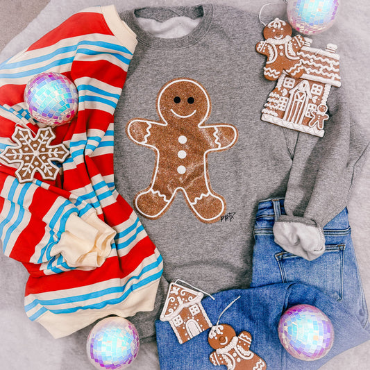 Glitter Gingy Crewneck Youth