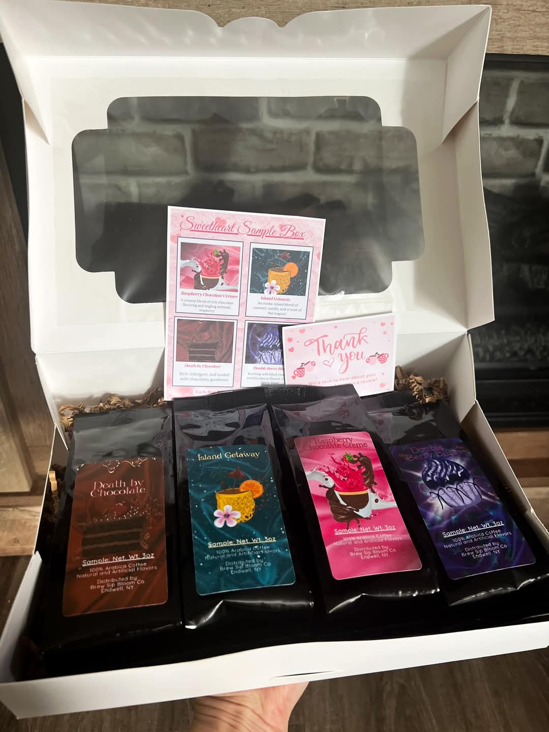 Sweetheart Sampler Coffee Boxes