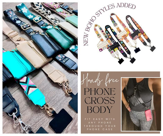 Hands-free Pouch and Phone Crossbody