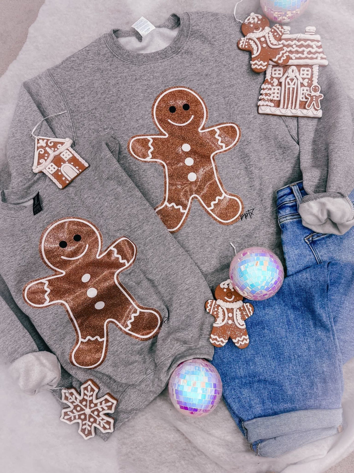 Glitter Gingy Crewneck