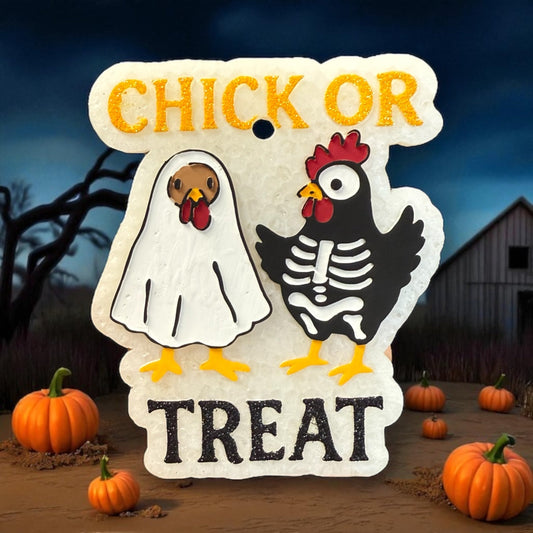 Chick or Treat Freshie