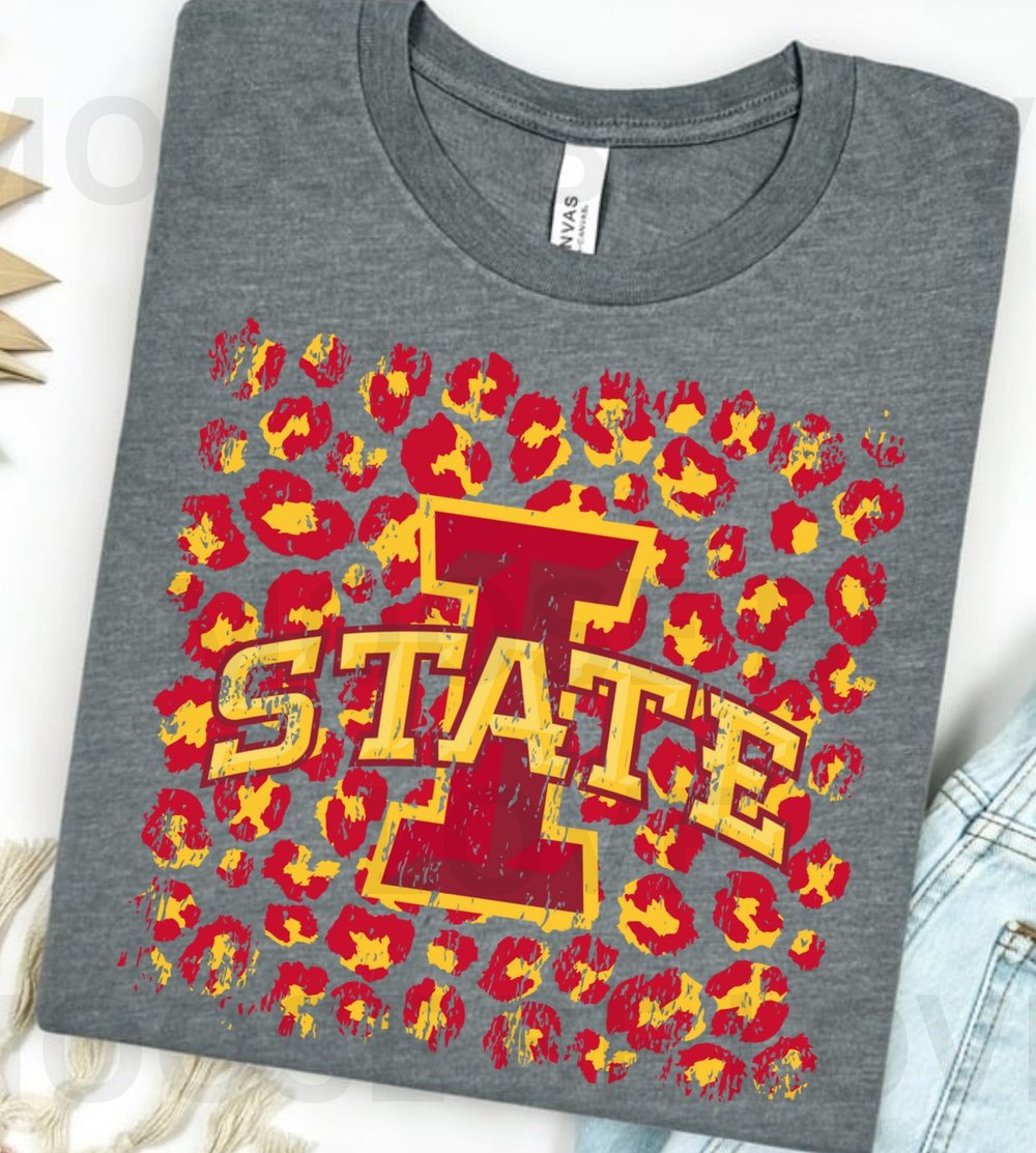 Iowa State Leopard (3 Options)
