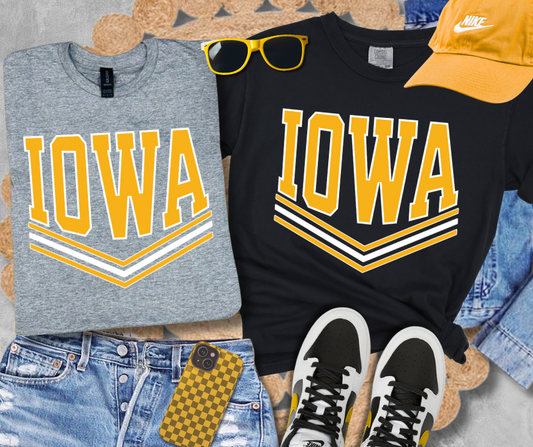 Iowa V- Lines Tee