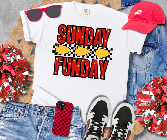 Sunday Funday Cheifs Tee