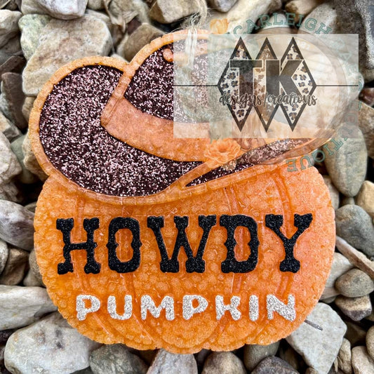 Orange Howdy Pumpkin SCENT- Pumpkin Pecan