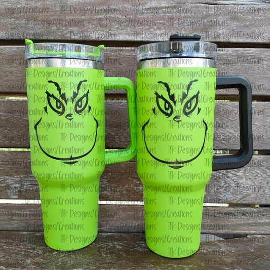 Green Man Tumbler 40oz Tumbler