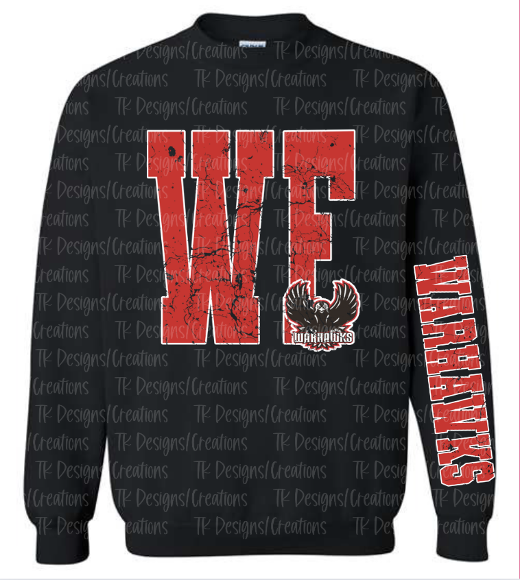 Warhawks Sleeve Crewneck Youth