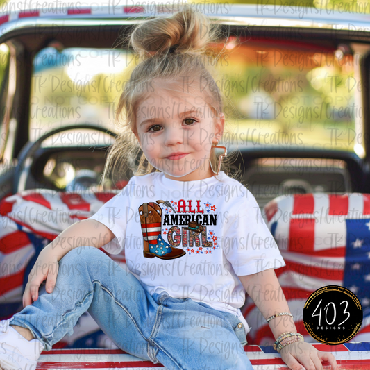 All American Girl Toddler/Youth