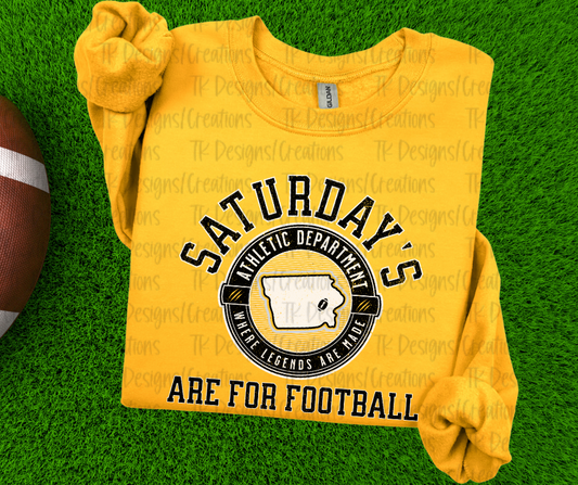Saturday Are For Football Iowa