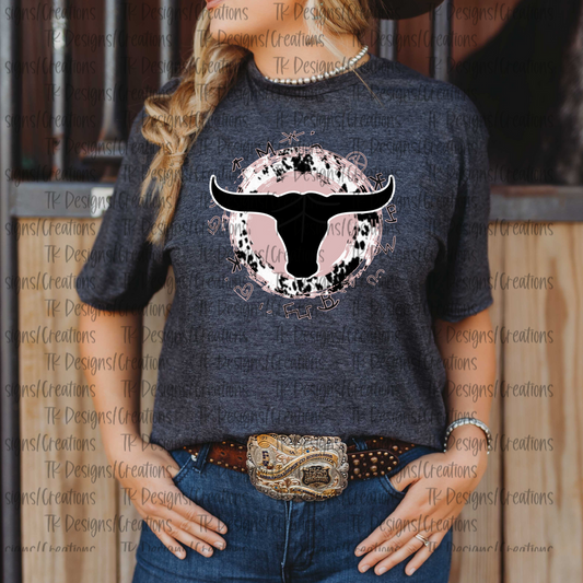 Pink Longhorns