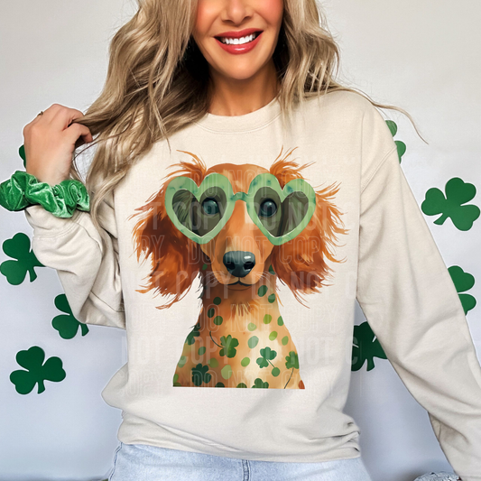 Dachshund St. Patty's