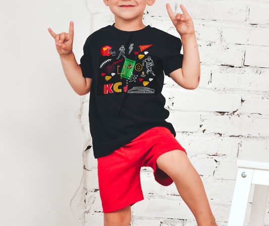 KC Doodle Tee Youth