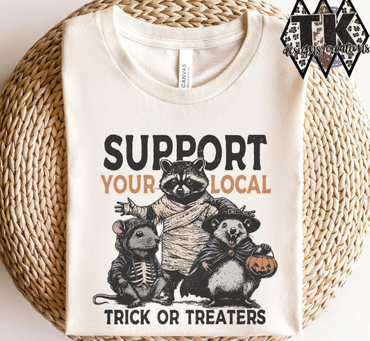 Support Your Local Trick and Treaters Toddler/Youth