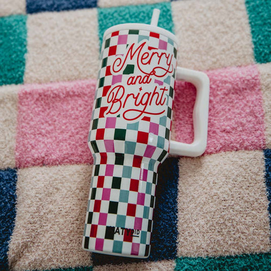 Merry and Bright Tumbler