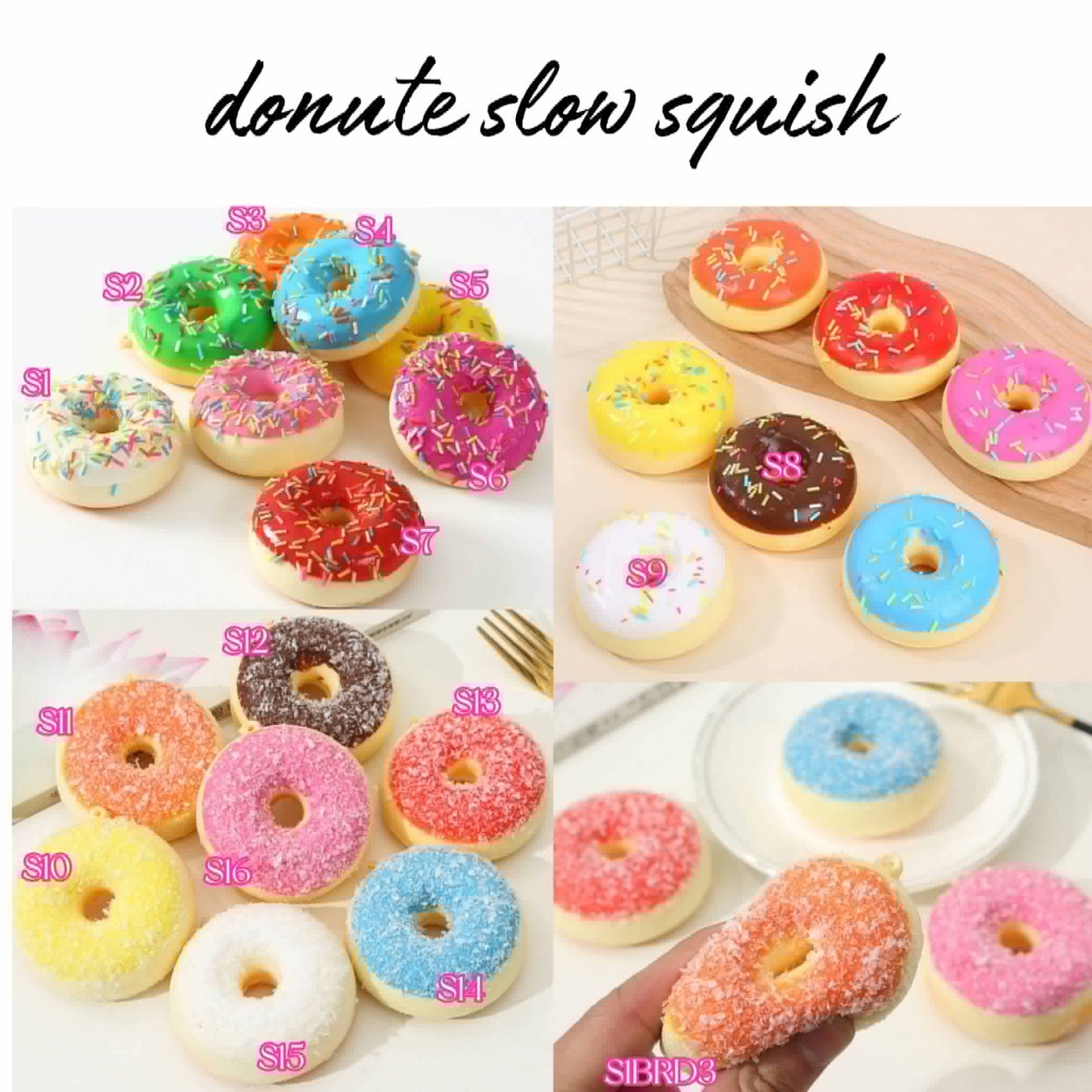 PREORDER: Donut Squishy