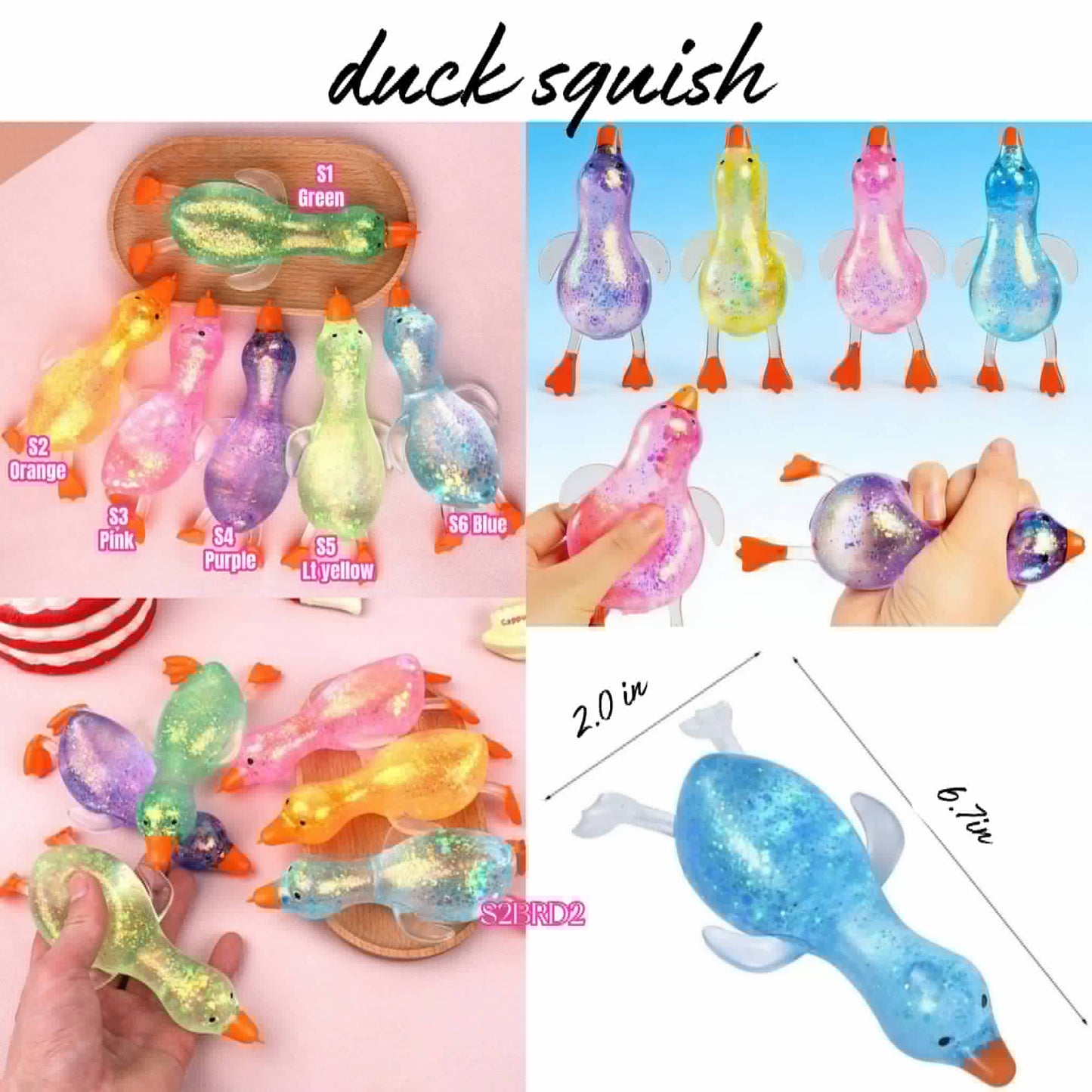 PREORDER: Duck Squishy