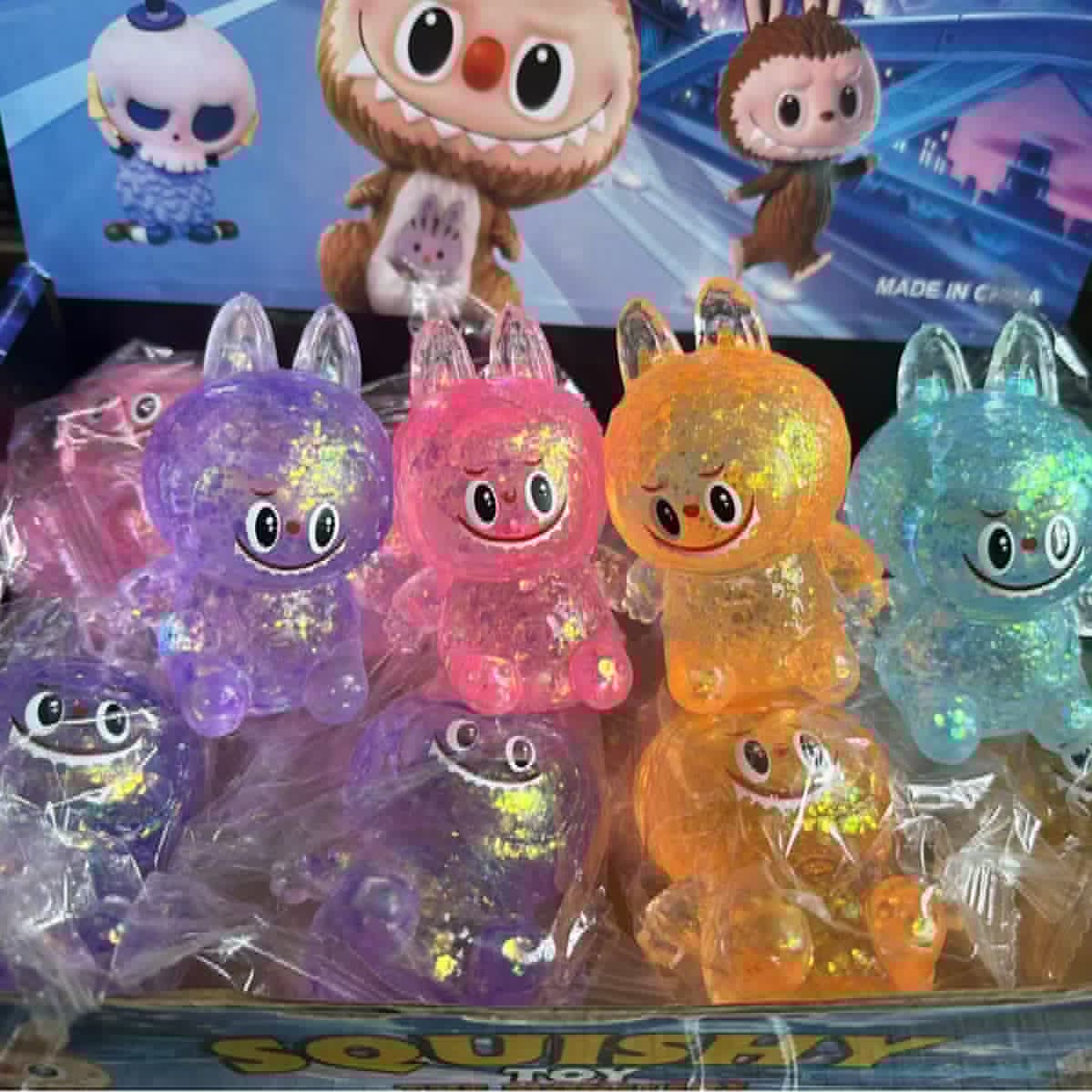 PRE-ORDER Glitter Squish Pals